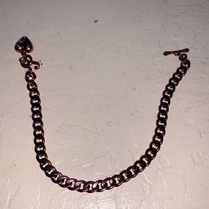Juicy couture charm necklace